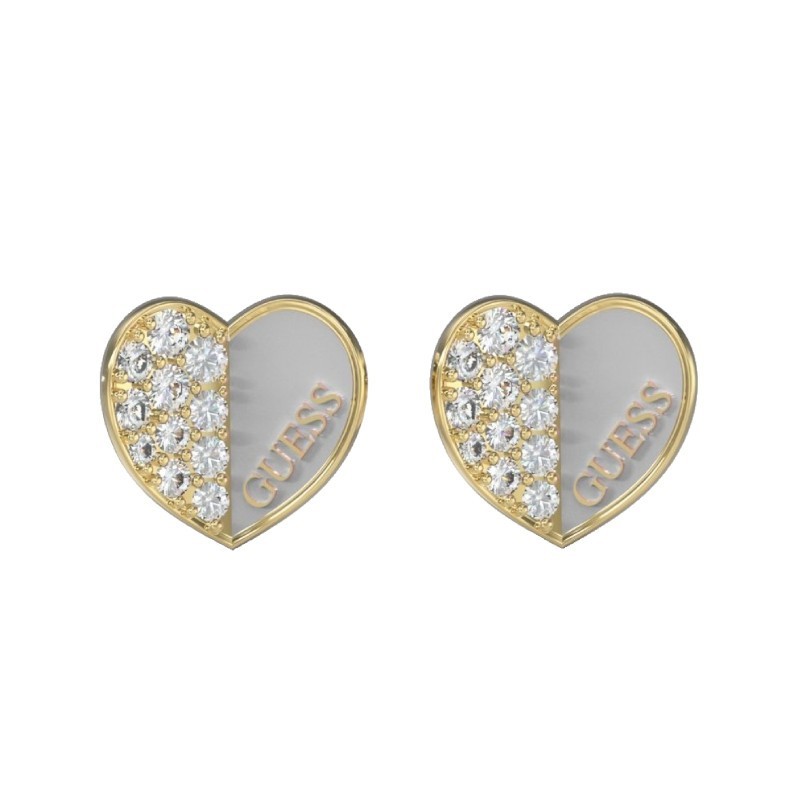 Pendientes Guess JUBE03048JWYGWHT-U Mujer | Joyería Parejo