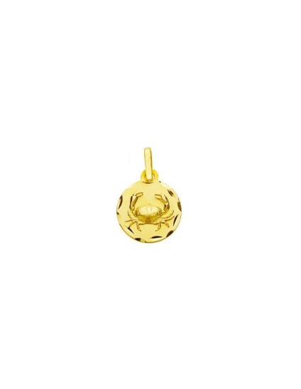 Medalla Horoscopo Cancer Oro 18k ✨ Compra Ahora