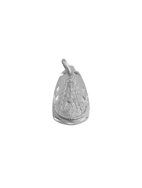 Medalla Lágrima de la Virgen del Rocío Plata de Ley | Joyería Parejo