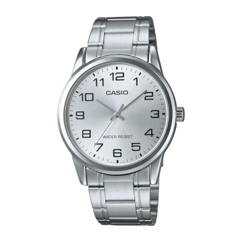 Relógio Casio Homem MTP-V001D-7B Metal Prateado Original