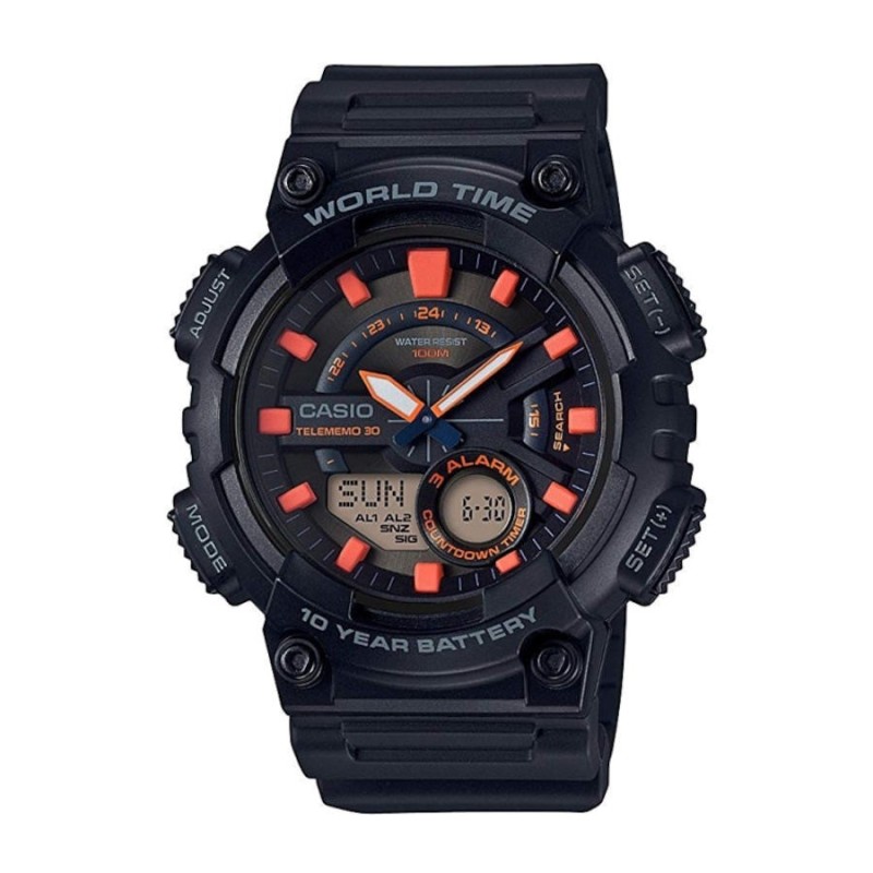 Reloj Casio AEQ-110W-1A2V para Hombre | Joyería Parejo