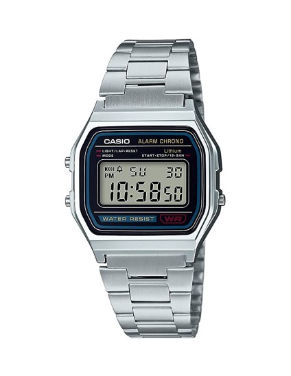 Relógio Casio Vintage A158WA-1DF Unissexo | Joyeria Parejo