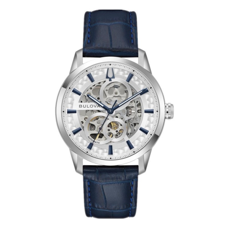 Reloj Bulova Sutton Skeleton 96A330 Hombre | Joyería Parejo