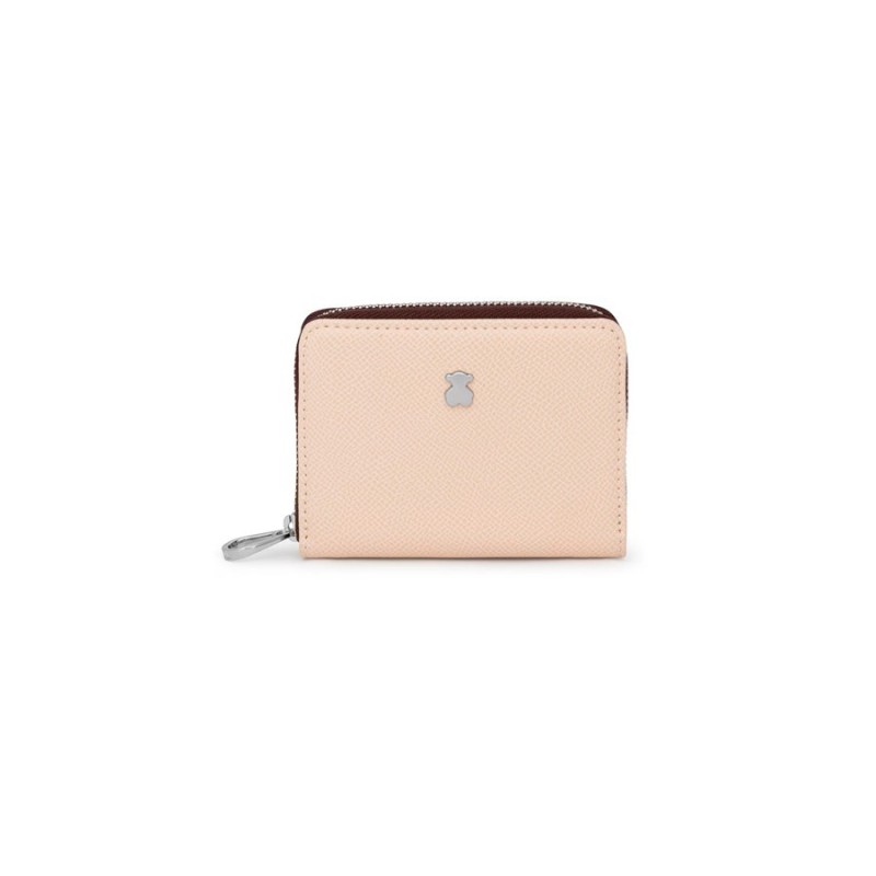 Monedero Tous Mediano New Dubai Beige y Marrón | Joyería Parejo