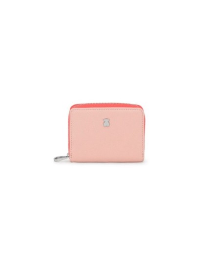 Monedero Tous Mediano New Dubai Rosa y Beige | Joyería Parejo