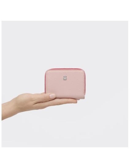 Monedero Tous Mediano New Dubai Rosa y Beige | Joyería Parejo