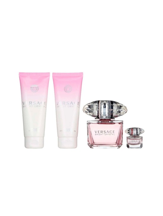 Versace Bright Crystal EDT 90 ml Set Mujer | Joyería Parejo