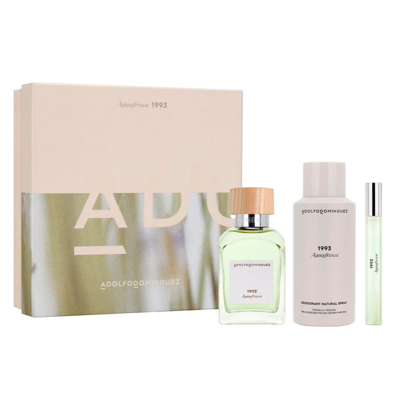 Adolfo Dominguez Agua Fresca EDT 120 ml Set Hombre | Joyería Parejo