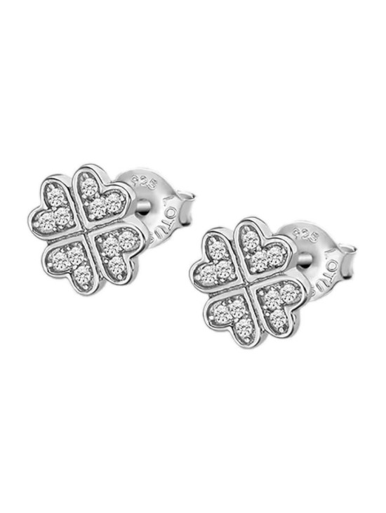 Pendientes Lotus Silver LP3052-4/1 Trébol | Joyería Parejo