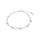 Pulsera Lotus Silver LP3477-2/1 Mujer Plata - Perlas