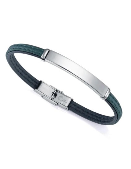 Pulsera Viceroy 75344P01016 Acero Reciclado Verde | Joyería Parejo