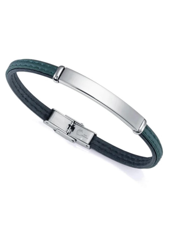 Pulsera Viceroy 75344P01016 Acero Reciclado Verde | Joyería Parejo