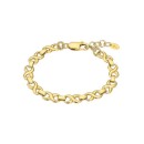 Pulsera Lotus Style LS2578-2/2 Mujer Dorada Eslabones Infinito