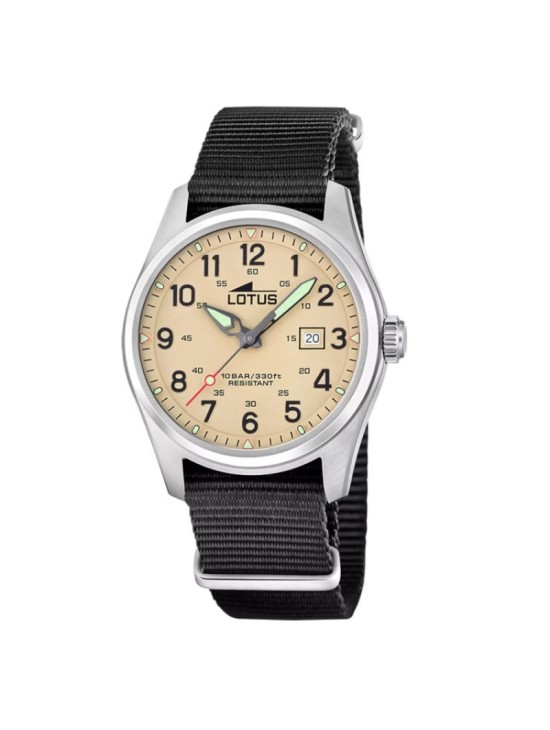 Reloj Lotus 19055/1 Hombre BeigeTextil | Joyería Parejo