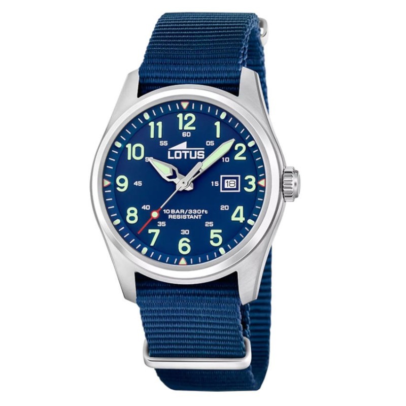 Reloj Lotus 19055/2 Hombre AzulTextil | Joyería Parejo