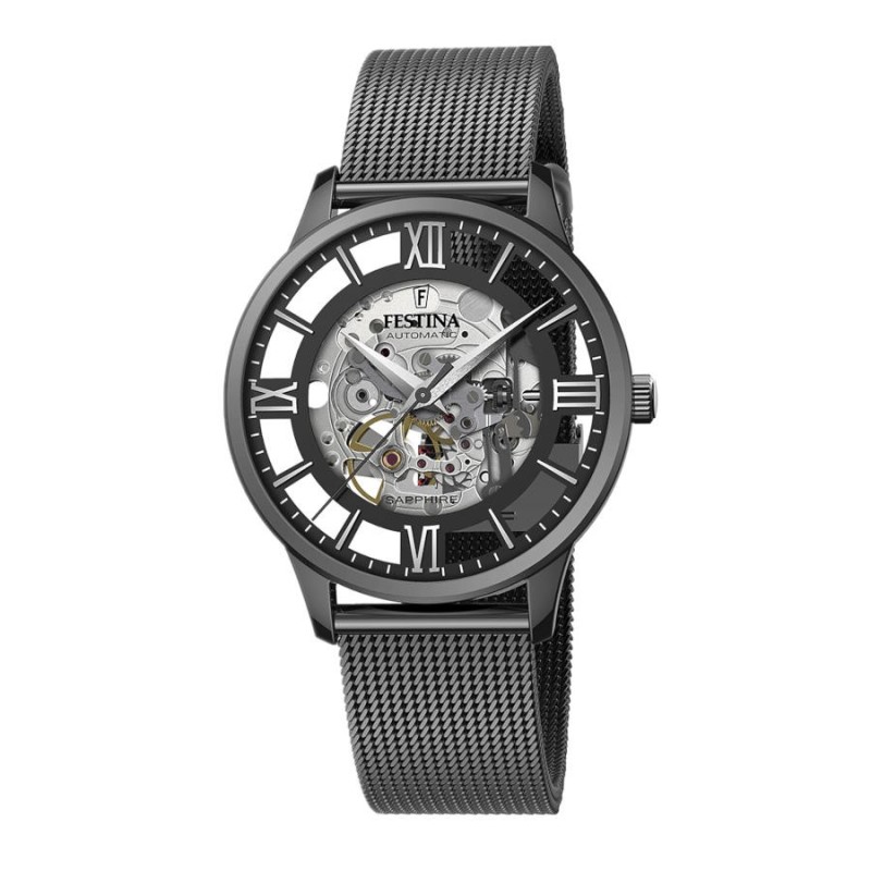 Reloj Festina Hombre F20535/1 Automático Esqueleto | Joyería Parejo