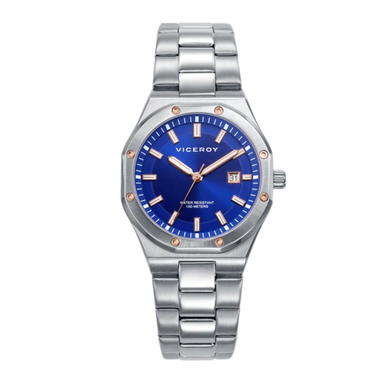 Reloj Viceroy Mujer 401316-37 Esfera Azul | Joyería Parejo