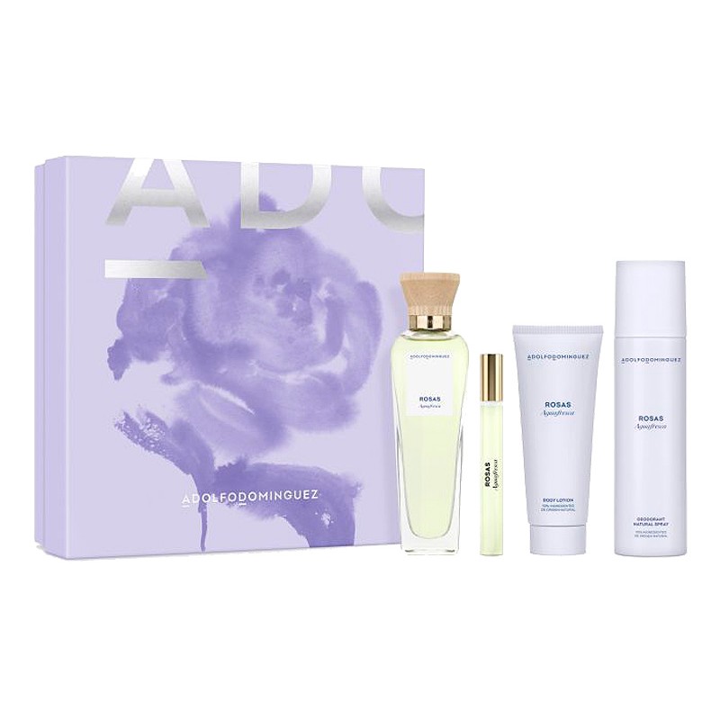Adolfo Domínguez Agua Rosas EDT 120 ml Set Mujer | Joyería Parejo