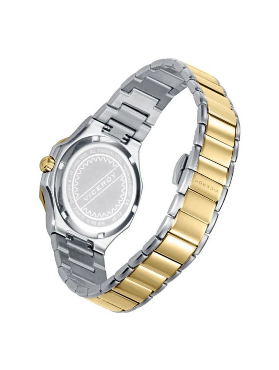 Reloj Viceroy 401316-87 Mujer Bicolor Dorado | Joyería Parejo