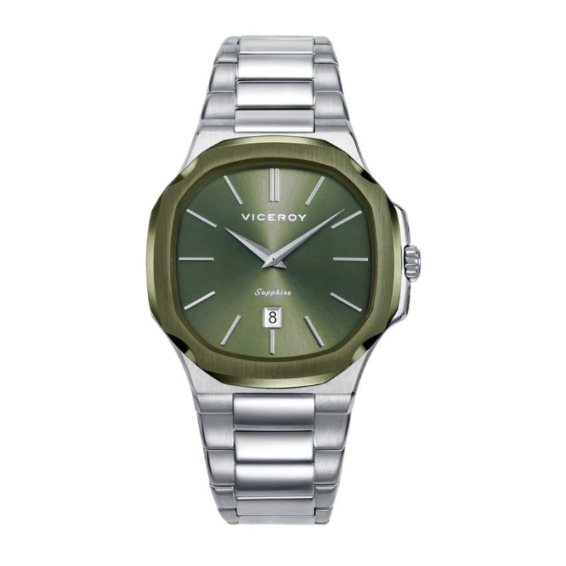 Reloj Viceroy Hombre 45111-67 Acero Esfera Verde | Joyería Parejo
