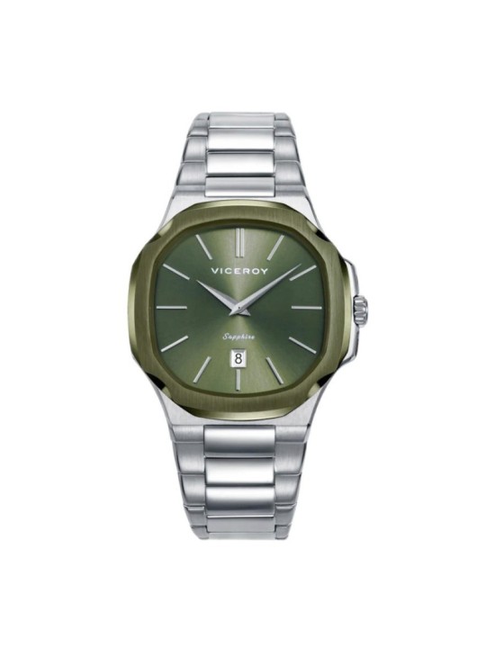 Reloj Viceroy Hombre 45111-67 Acero Esfera Verde | Joyería Parejo