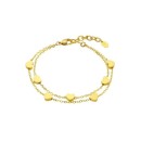 Pulsera Lotus Style Mujer LS2560-2/2 – Dorado Corazones