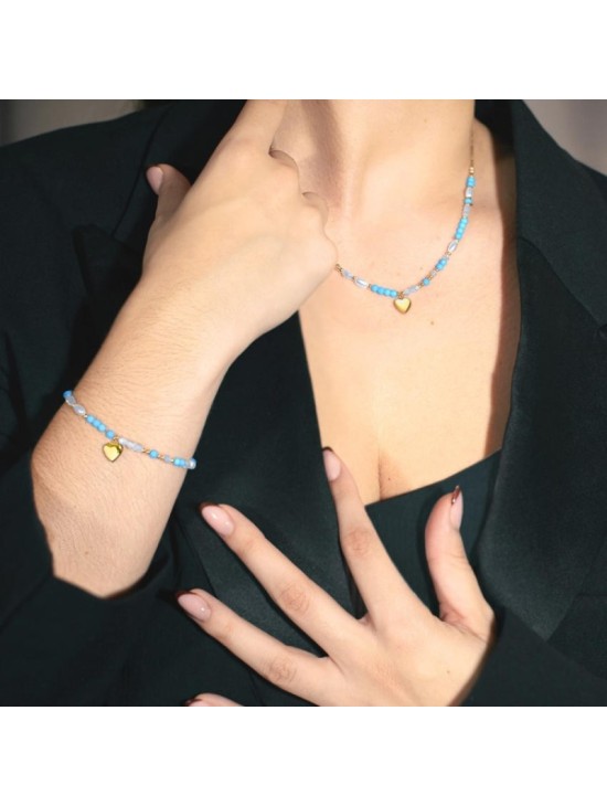 Pulsera Lotus Style Mujer LS2553-2/3 Acero Dorado | Joyería Parejo