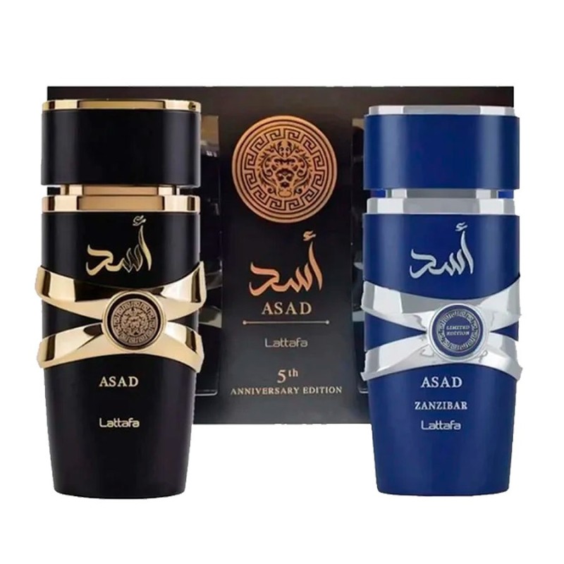 Lattafa Asad 100 ml Asad Zanzibar 100ml Set Hombre | Joyería Parejo