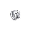 Anillo Viceroy Fashion 75307A01600 Mujer Acero Multianillo