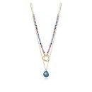 Collar Viceroy 14160C01019 Mujer Dorada - Piedras Naturales