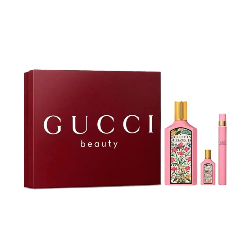 Gucci Flora Gorgeous Gardenia EDP 100 ml Set Mujer | Joyería Parejo