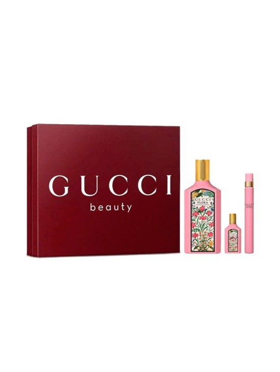 Gucci Flora Gorgeous Gardenia EDP 100 ml Set Mujer | Joyería Parejo