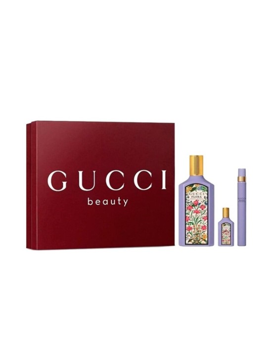 Gucci Flora Gorgeous Magnolia EDP 100 ml Set Mujer | Joyería Parejo