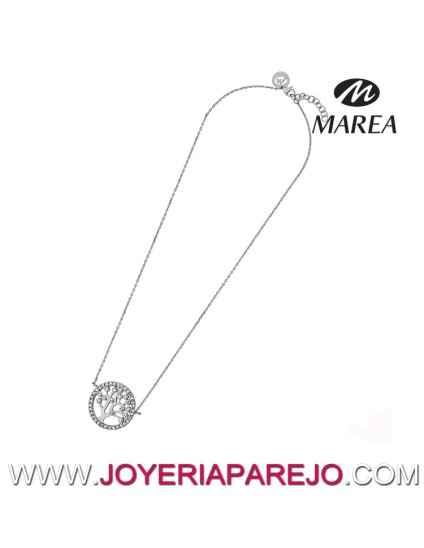 Colar Marea Jewel Árvore da Vida em Prata com Zircónias