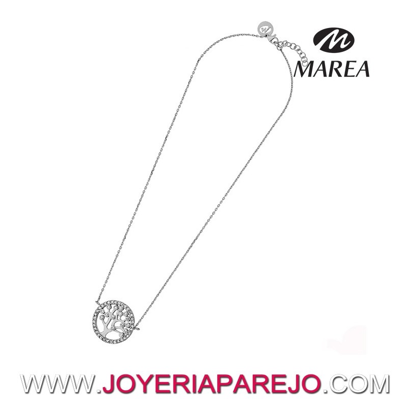 Collar Marea Jewel Arbol Vida - Plata y Circonitas