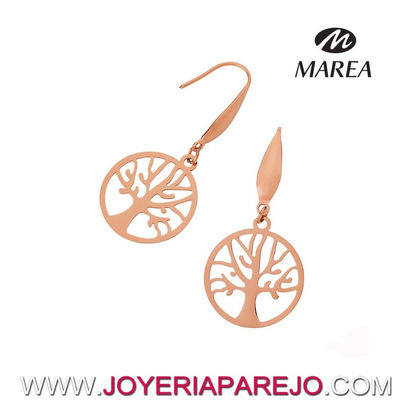 Brincos Marea Jewel Mulher D00201/14 Árvore da Vida Rosa | Joyeria 