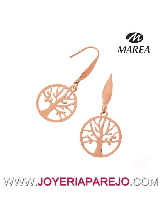 Brincos Marea Jewel Mulher D00201/14 Árvore da Vida Rosa | Joyeria 