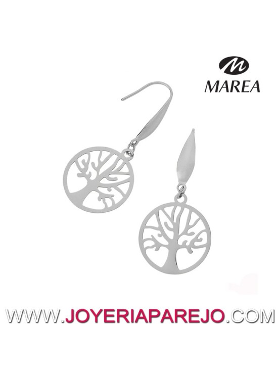 Pendientes Marea Jewel Arbol Vida Plata - ¡Envío 24h!