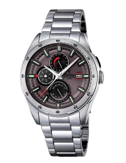 Relógio Festina Homem F16876/3 Aço - Compre Online Já!