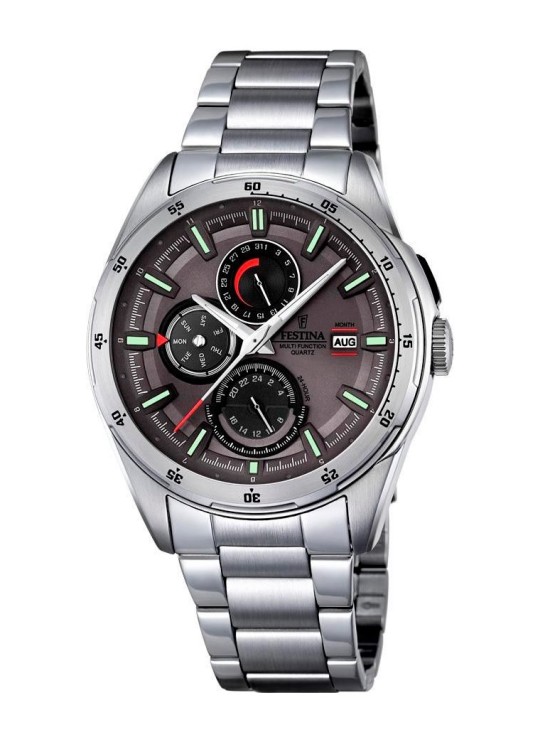 Reloj Festina Hombre F16876/3 Acero - ¡Compra Online!
